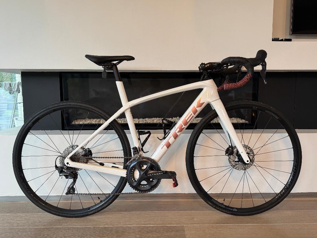 Trek Domane SL6 ( carbon koersfiets ), Ophalen, Zo goed als nieuw, 10 tot 15 versnellingen, Overige merken