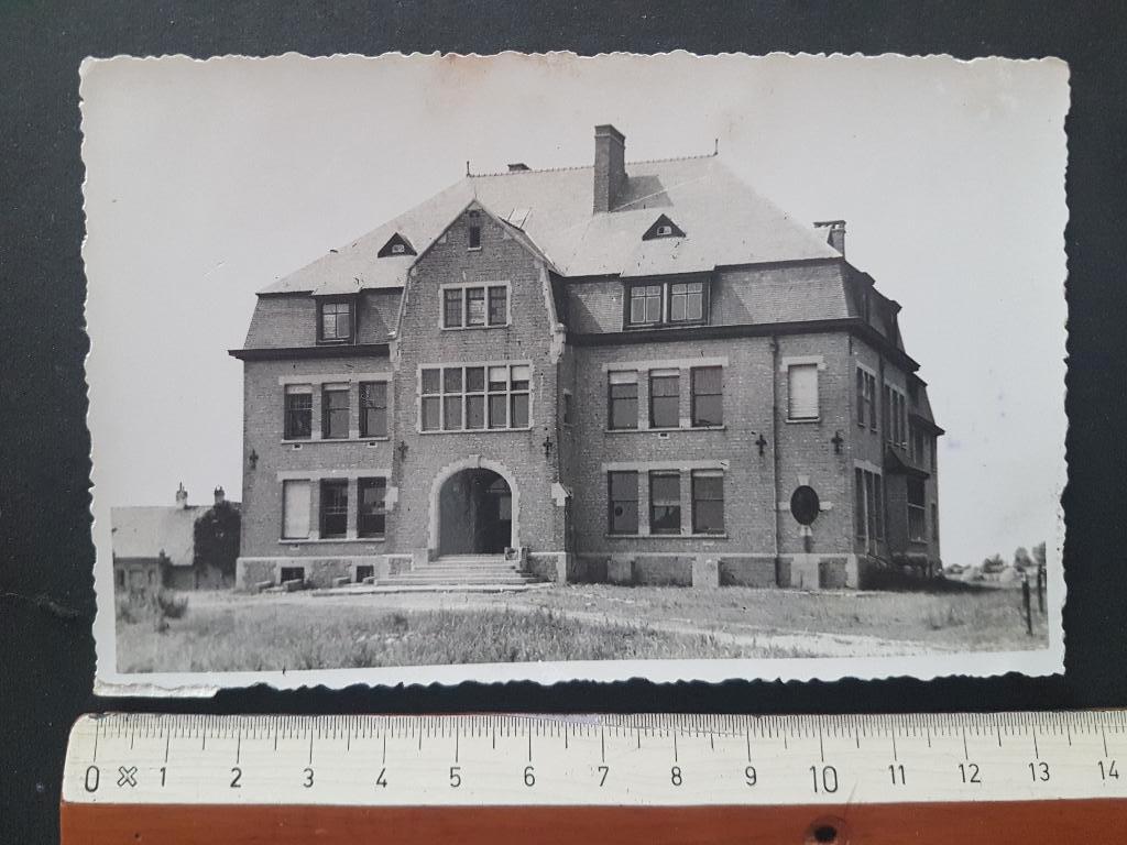 Fotokaart Poelkapelle Kasteel Cotteau de Patin ( Langemark ), Verzamelen, Postkaarten | België, Ongelopen, West-Vlaanderen, 1920 tot 1940
