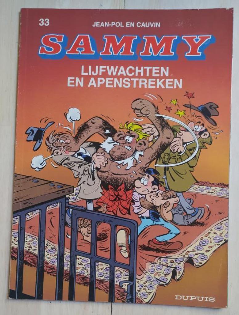 Sammy nr. 33 Lijfwachten en apenstreken, Enlèvement