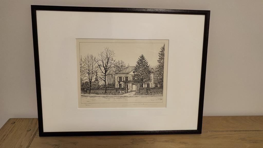 Pentekening van Olen, Ophalen