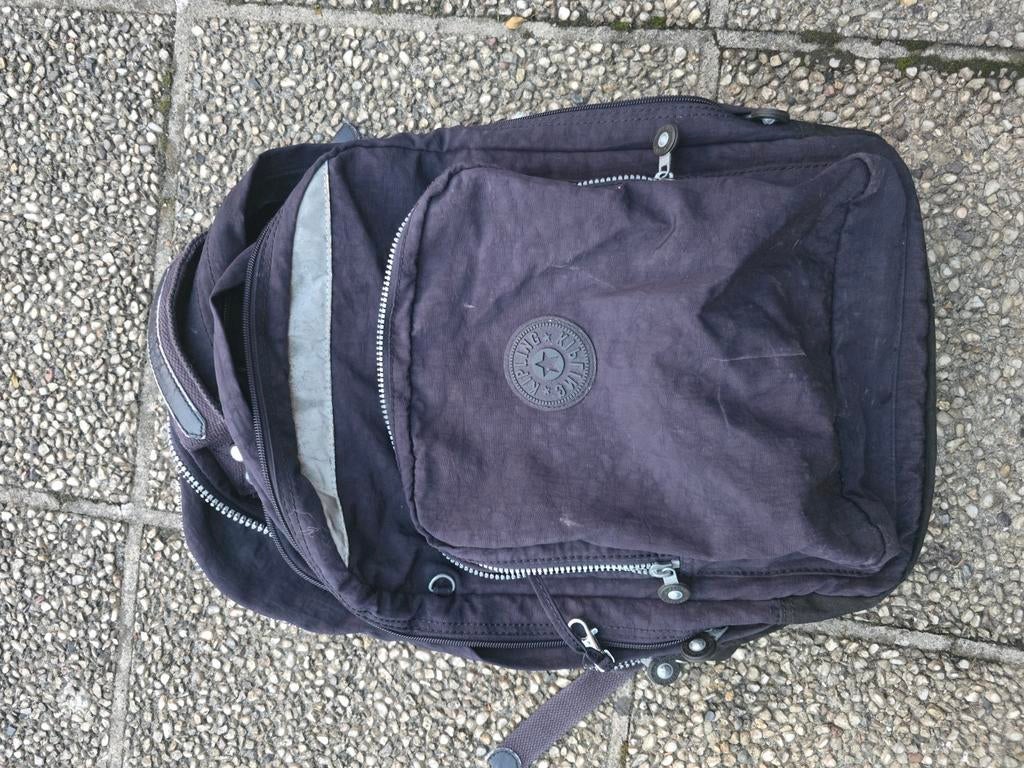 Sac Kipling  noir pour l'école, Enlèvement, Comme neuf, Noir