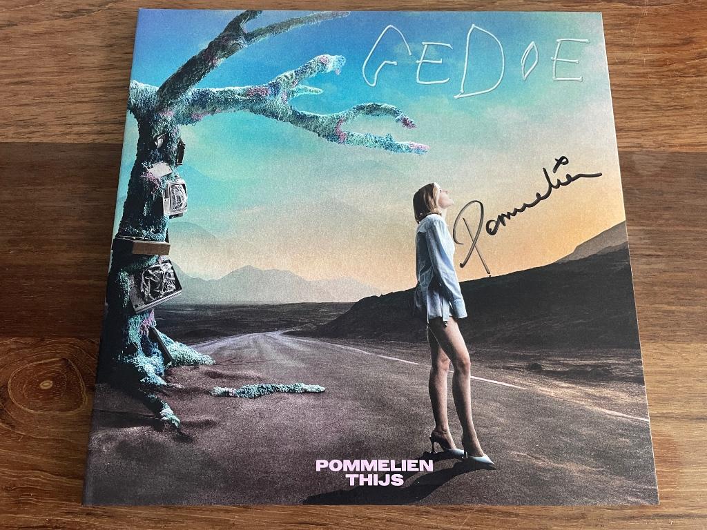 Vinyl LP Pommelien Thijs Gedoe BLAUW Vinyl GESIGNEERD NIEUW, Ophalen of Verzenden, Nieuw in verpakking, 12 inch, Pop
