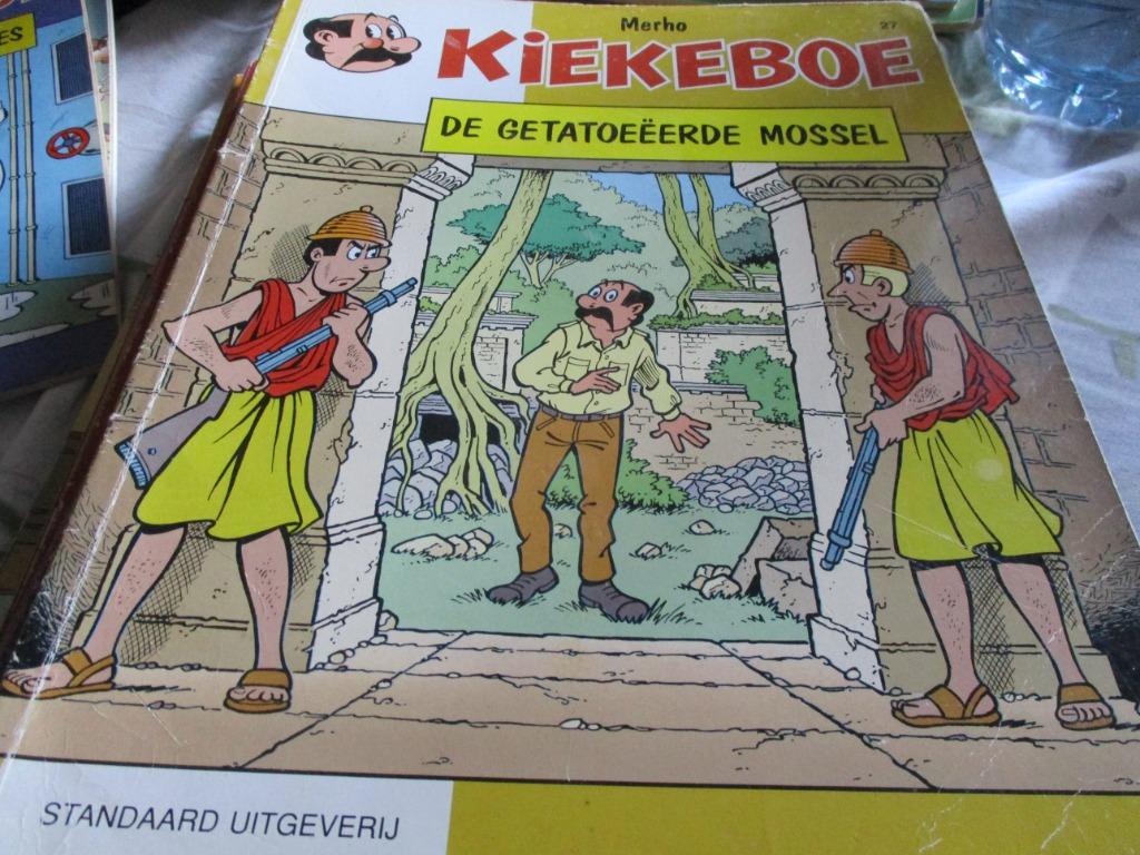 Kiekeboe kleine cover strips  deel 2, Meerdere stripboeken, Ophalen of Verzenden, Gelezen, Merho