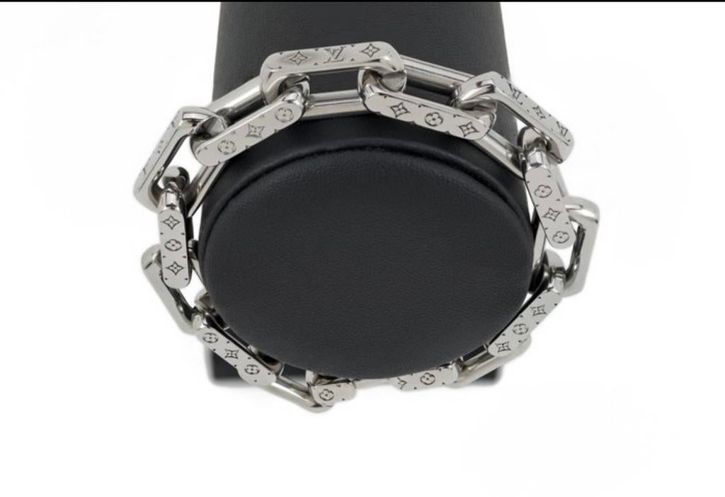 Bracelet Louis Vuiton m/f 19cm en très bon état, Enlèvement, Comme neuf