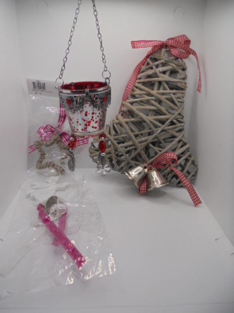 KERST DECO SET 9 STUKS NR. 1 NIEUW, Diversen, Kerst, Nieuw, Ophalen of Verzenden