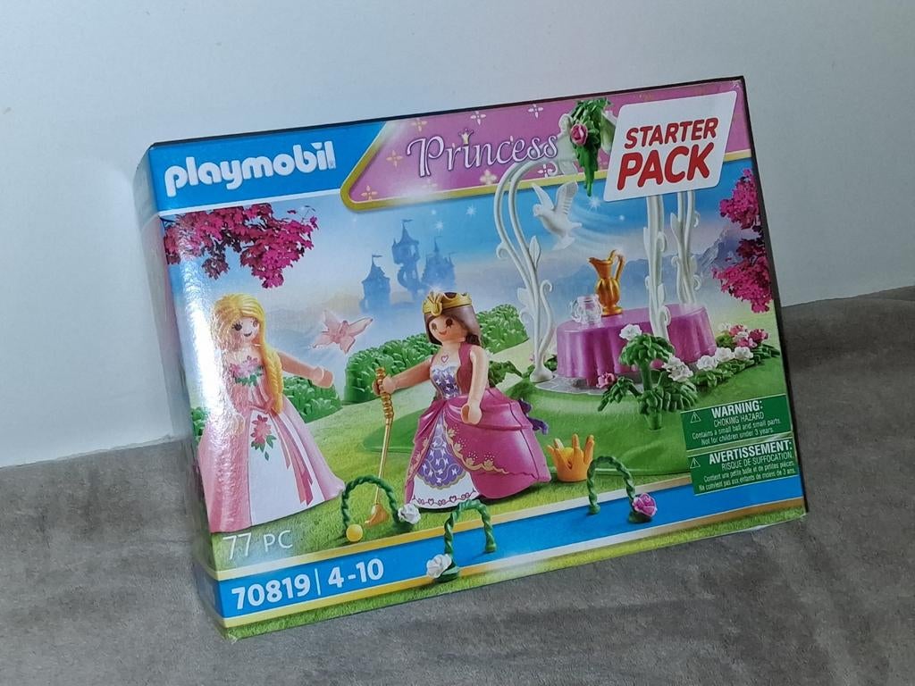 Playmobil starterpack Prinsessentuin, 70819, ongeopende doos, Ophalen of Verzenden, Nieuw, Complete set