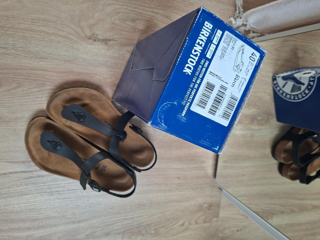Birkenstock sandalen zwart 40 nieuw, Zwart, Nieuw, Ophalen of Verzenden, Birkenstock