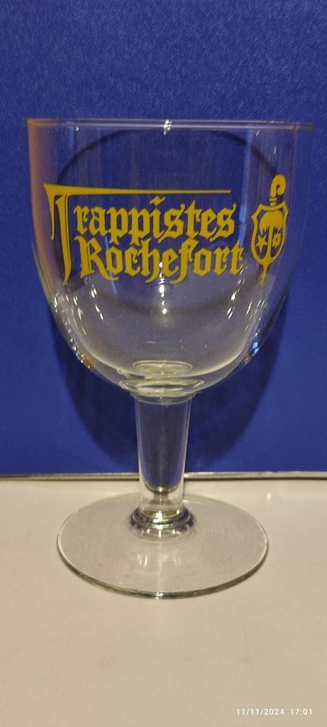 ROCHEFORT TRAPPIST-bril., Verzamelen, Biermerken, Ophalen, Zo goed als nieuw, Glas of Glazen, Overige merken
