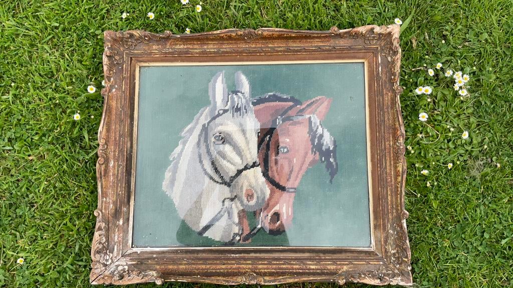 2 paardenkoppen, Antiek en Kunst, Ophalen