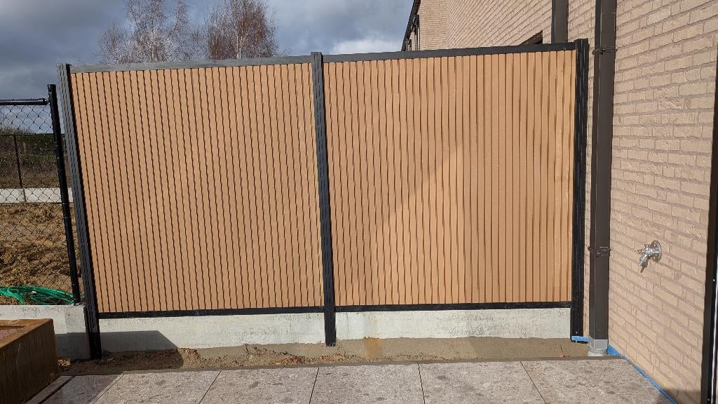 zelfbouwschutting terras, Ophalen, Overige materialen, 1 tot 2 meter, Minder dan 3 meter
