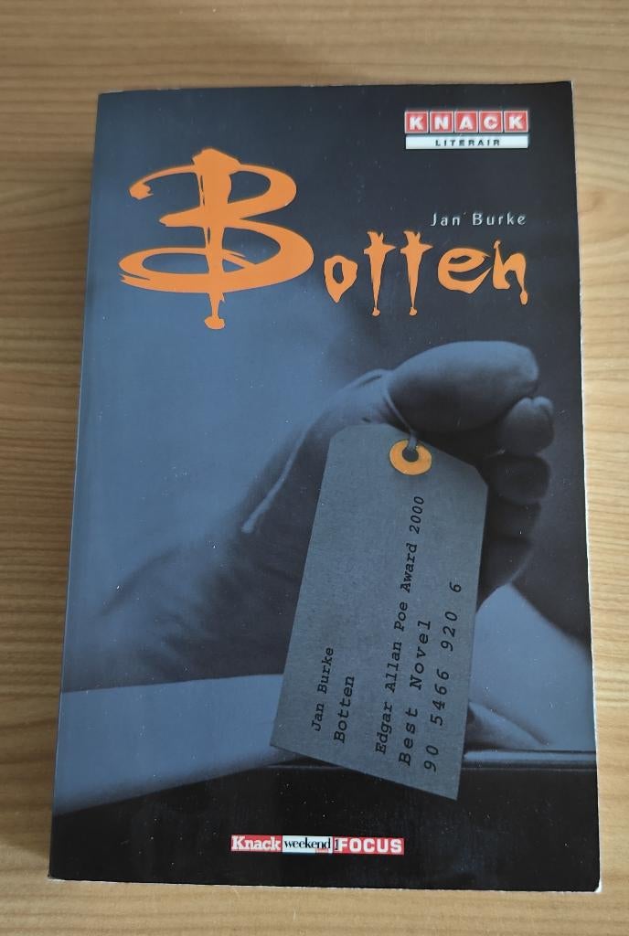 Botten – Jan Burke Thriller Cold Case & Forensisch Mysterie, Boeken, Ophalen of Verzenden, Zo goed als nieuw, Jan Burke
