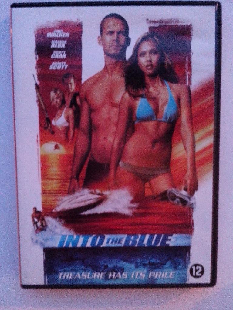 into the blue dvd paul walker jessica alba josh brolin, Ophalen of Verzenden, Gebruikt, Actiethriller
