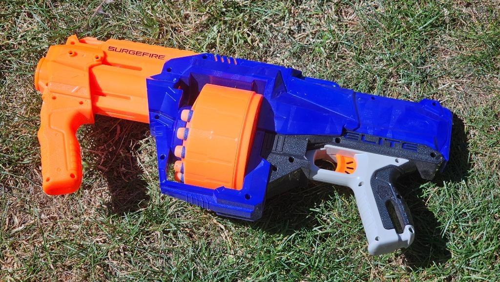 Nerf Shotgun, Ophalen of Verzenden, Zo goed als nieuw