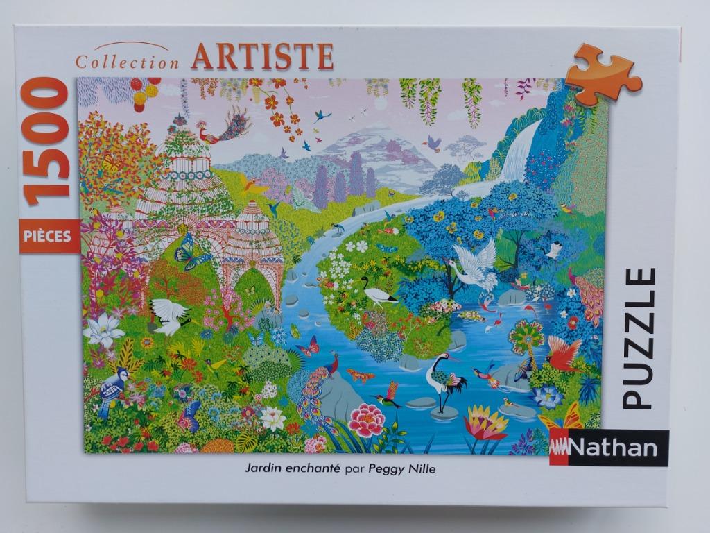 Puzzels 1500 stukjes allerlei, Ophalen of Verzenden, 500 t/m 1500 stukjes, Gebruikt, Legpuzzel