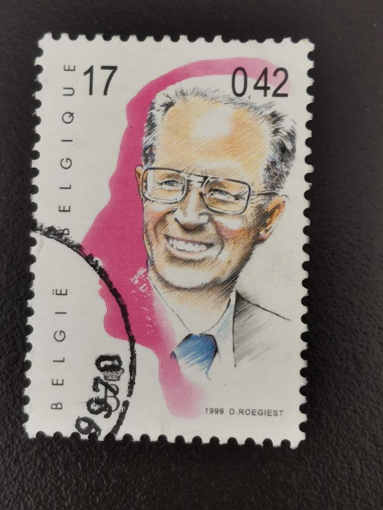 Belgie 1999 - 20e eeuw - Koning Boudewijn, Ophalen of Verzenden, Gestempeld, Koninklijk huis