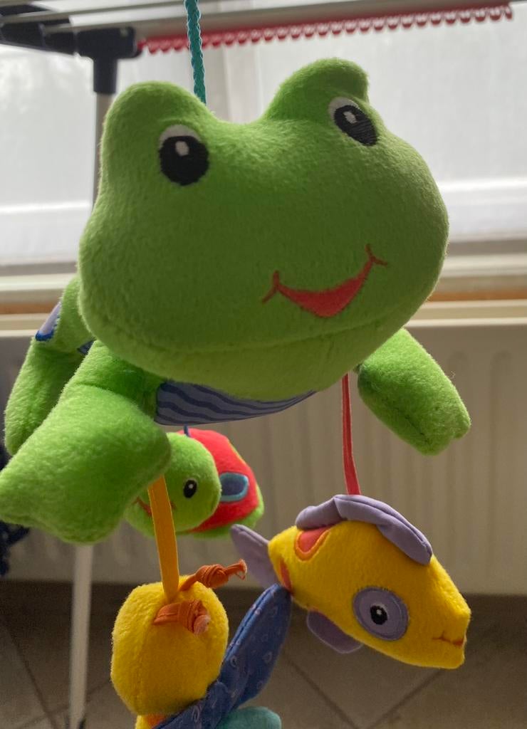 Bright Stars. Mobiel met 4 leuke speeltjes zie alle fotos 🍄, Kinderen en Baby's, Ophalen of Verzenden, Zo goed als nieuw, Mobiel