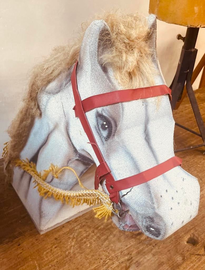 Leuke deco paarden (Sinterklaas deco), Antiek en Kunst, Curiosa en Brocante, Ophalen
