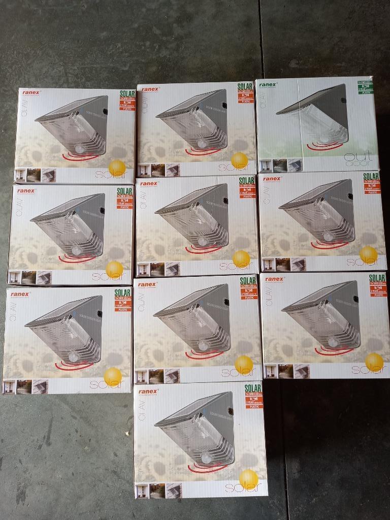 Buitenverlichting, Ophalen, Zonne-energie, Kunststof, Minder dan 50 watt