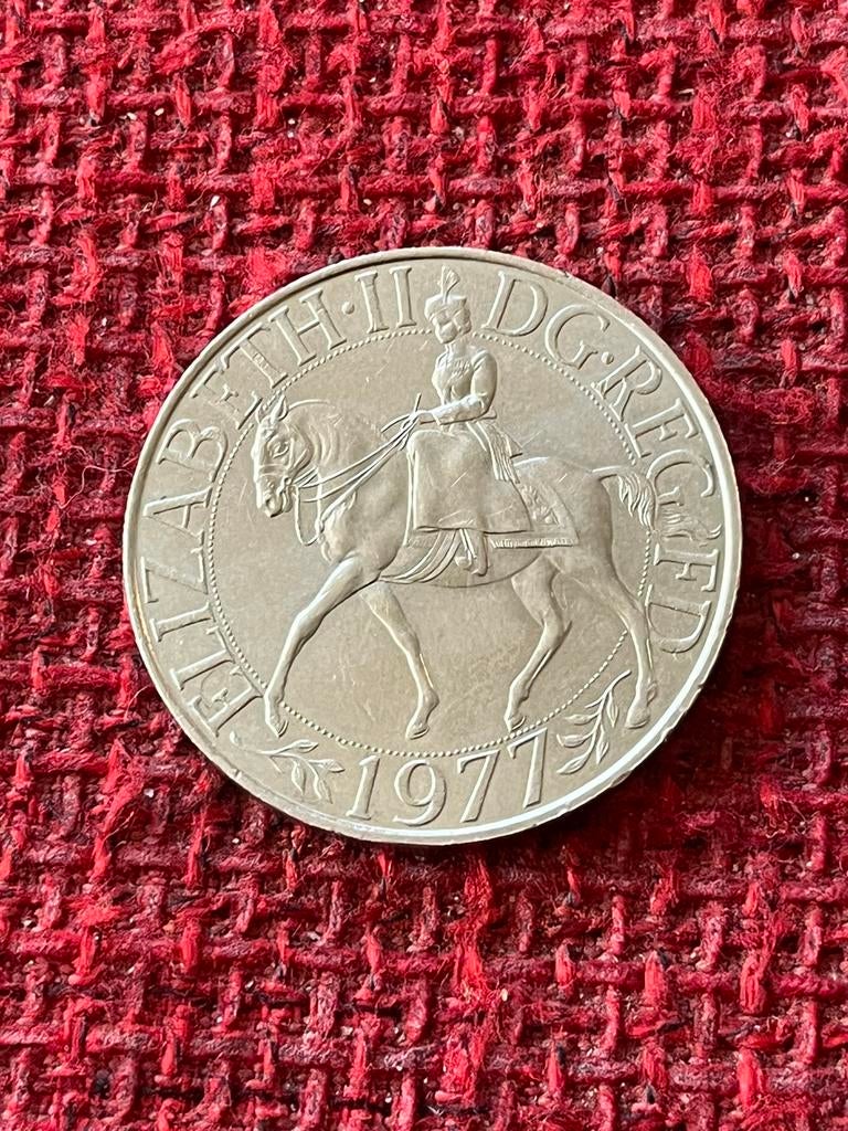 Oude munt UK Elizabeth II - 1977, Enlèvement