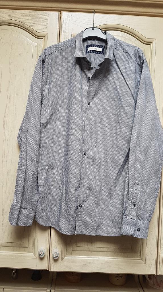 Chemise longues manches (XL 44) Jack & Jones (Premium), Nieuw, Ophalen of Verzenden, Grijs, Halswijdte 43/44 (XL)