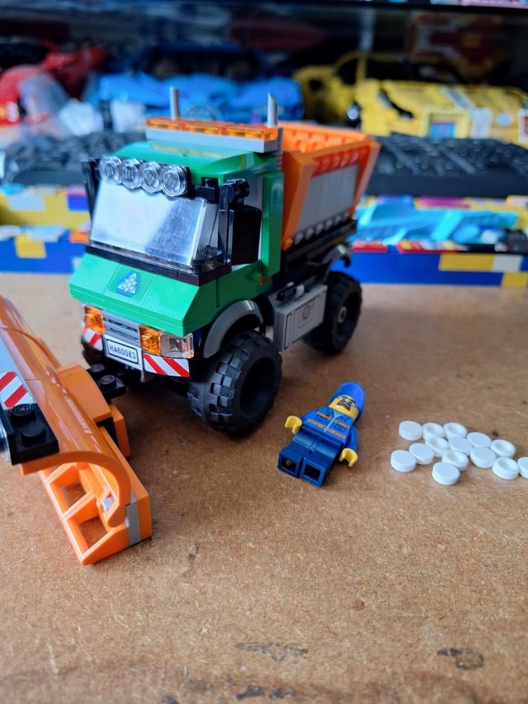LEGO Snowplough Truck 60083, Ophalen of Verzenden, Zo goed als nieuw, Complete set, Lego