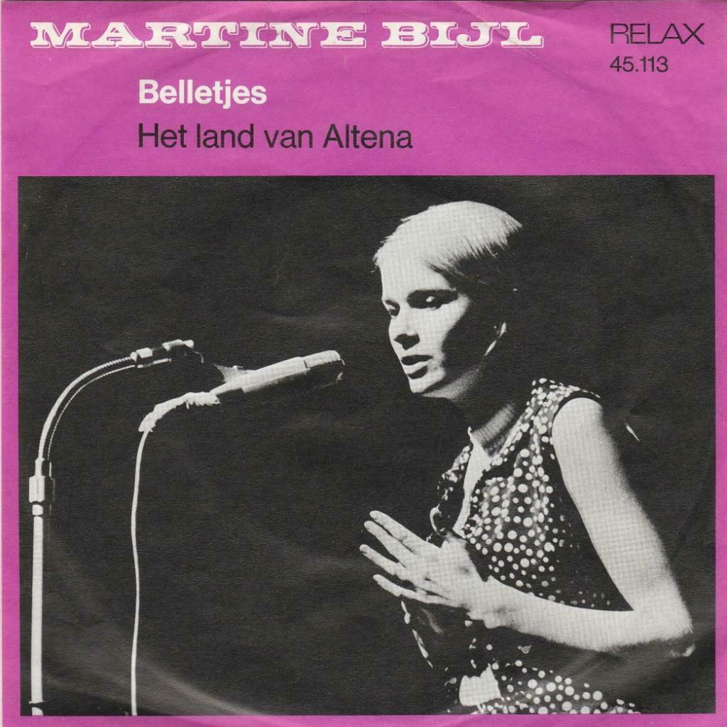 45T: Martine Bijl: Belletjes, Ophalen of Verzenden, Overige formaten