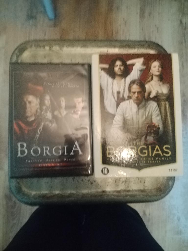 Borgia en The Borgias in 1 pakket, Cd's en Dvd's, Vanaf 16 jaar, Verzenden, Drama, Boxset
