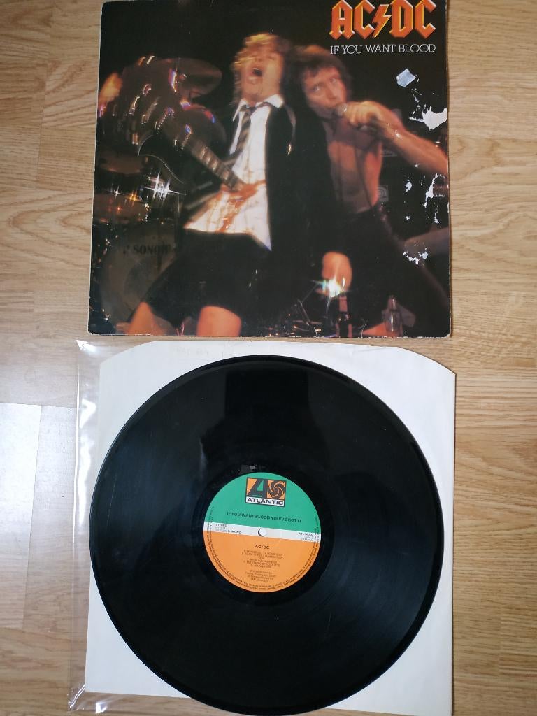 AC/DC ALS U BLOED WILT, ZELDZAAM MONO, Verzenden