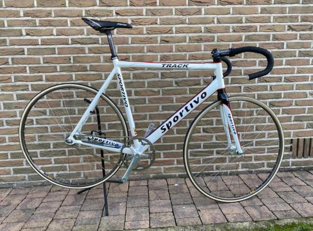 Piste fiets sportivo, Fietsen en Brommers, Fietsen | Racefietsen, Ophalen, Zo goed als nieuw