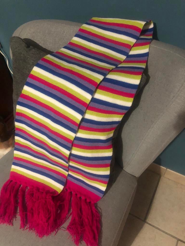 Écharpe multicolore, Neuf, Écharpe