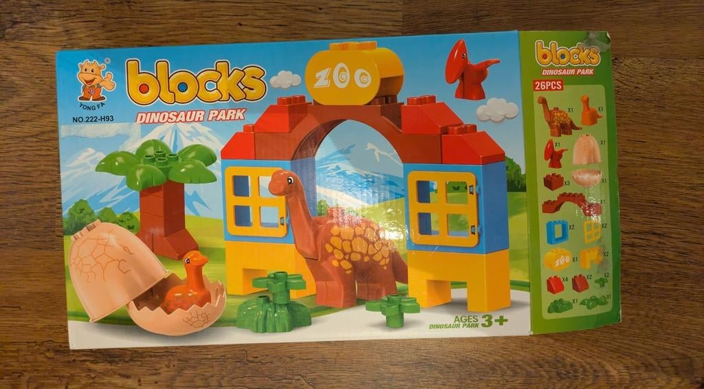 Blocks - dinosaurus park, Enlèvement, Comme neuf