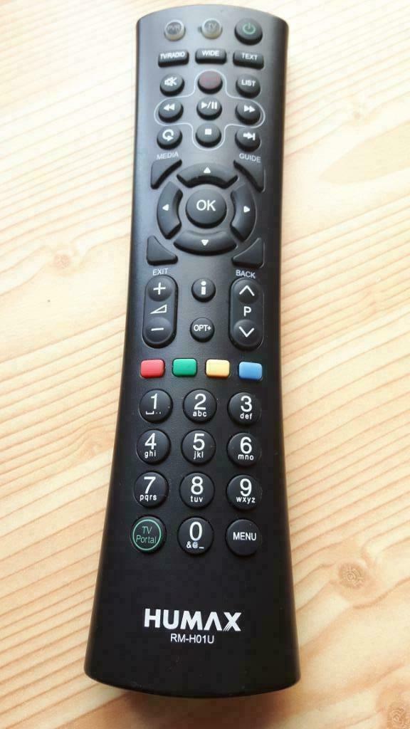 Humax RM-H01U afstandsbediening, Ophalen of Verzenden, Gebruikt, Origineel, Receiver of Versterker