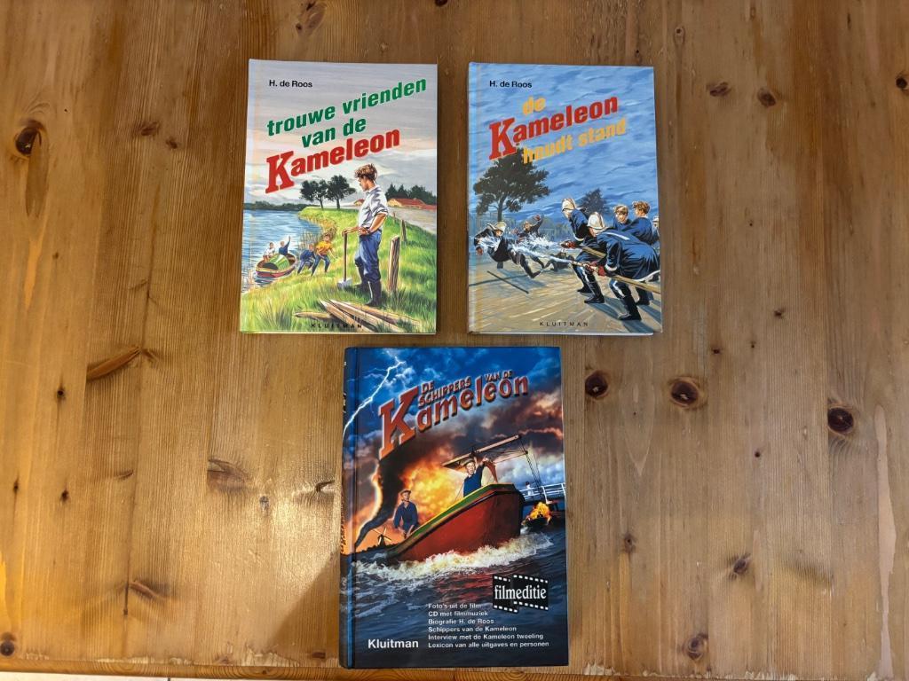 Kameleon 3 boeken schippers  trouwe vrienden houdt stand, Enlèvement ou Envoi, Comme neuf, H. de Roos