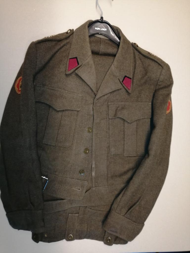 BELGIQUE - ABL - UNIFORME SERVICE MEDICAL - 1959, Collections, Enlèvement ou Envoi, Armée de terre, Vêtements ou Chaussures