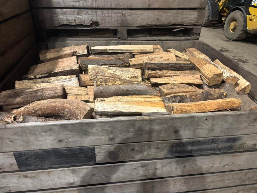Brandhout beuk eik, Tuin en Terras, Brandhout, Ophalen, Blokken