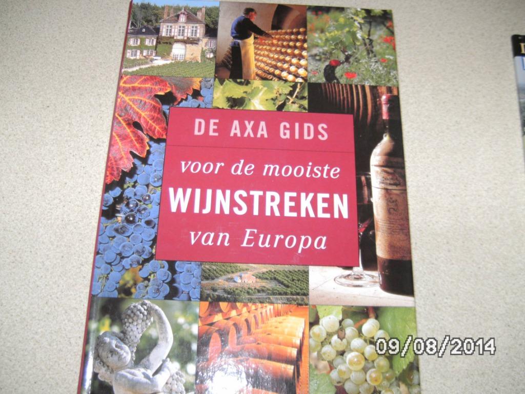 AXA Gids "voor de mooiste wijnstreken van Europa", Overige merken, Europa, Nieuw, Ophalen of Verzenden