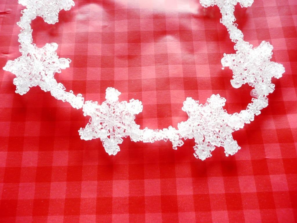 Kerst :Theelichthouder, sneeuwkristallenslinger + kerstster, Ophalen of Verzenden, Nieuw