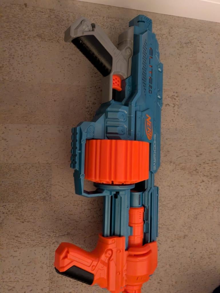 NERF geweren en doel, Enlèvement