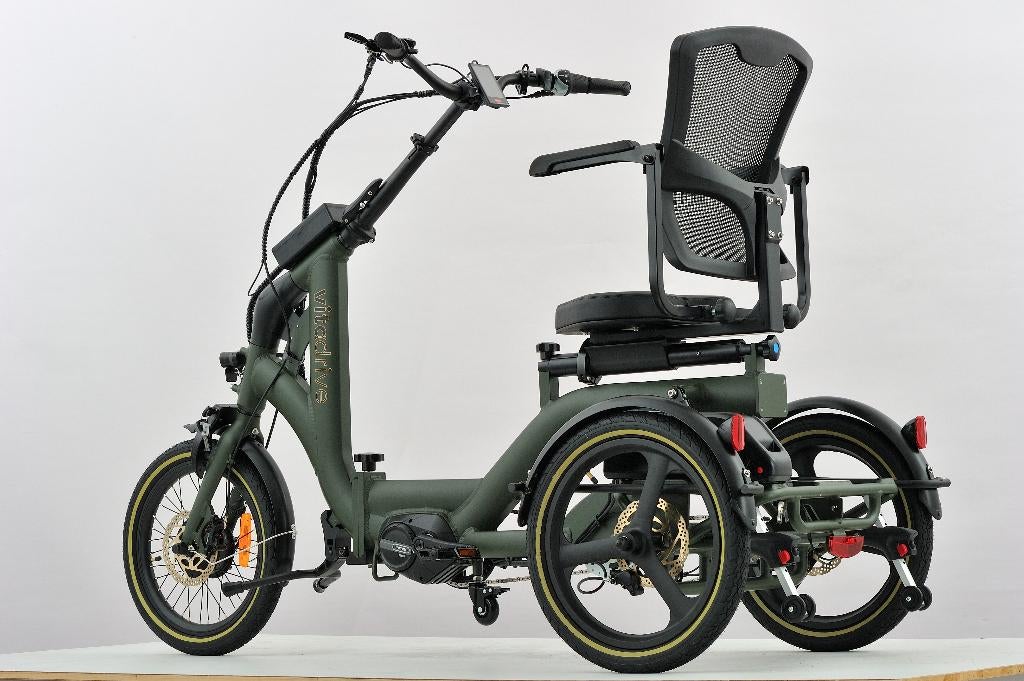 VitaDrive zitdriewielfiets midden+voorwielmotor deelbaar, Fietsen en Brommers, Fietsen | Driewielfietsen, Nieuw, Ophalen of Verzenden