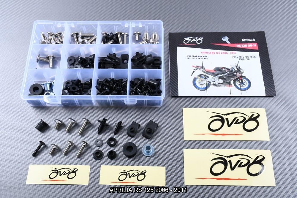 Kuip bouten set voor APRILIA RS 125 RS4 50 2006 2011, Motoren, Ophalen of Verzenden, Nieuw