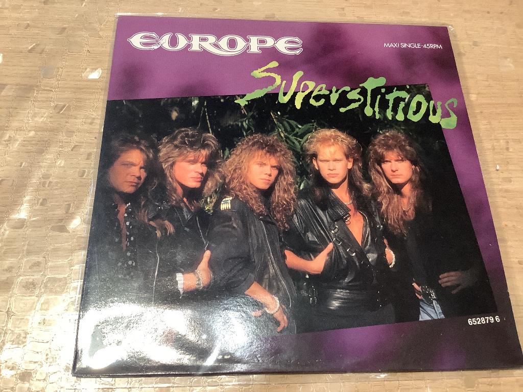 Maxi 45 tours vinyles de Europe, Enlèvement, Utilisé, 12 pouces