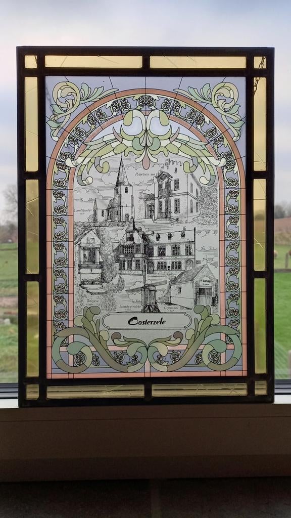 Glasraam, Ophalen