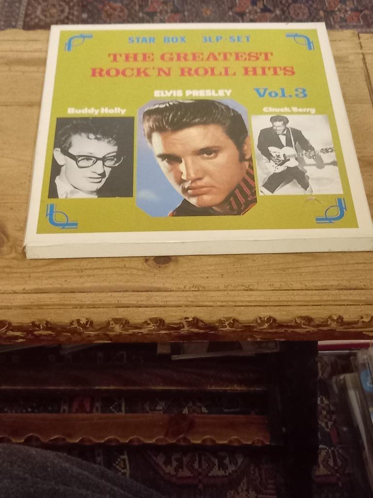 Box set van Elvis Presley, Chuck Berry, Buddy Holly, Cd's en Dvd's, Ophalen of Verzenden, Gebruikt, Overige formaten