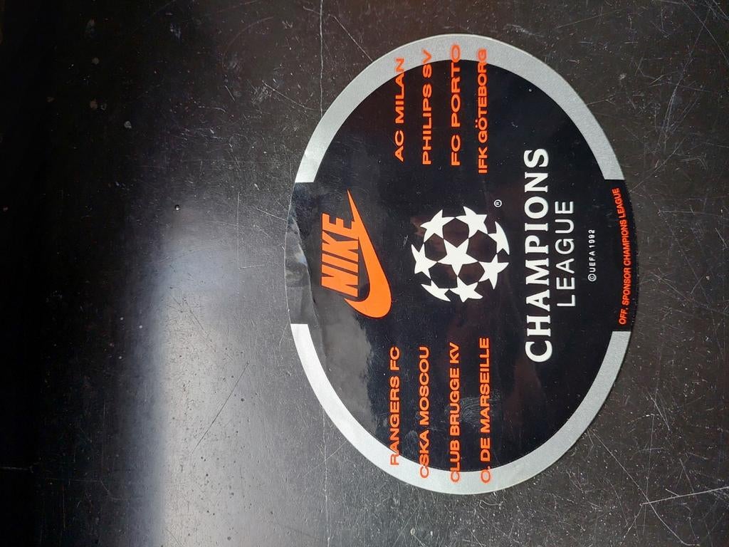 Football champion league fc brugge, Verzenden, Zo goed als nieuw