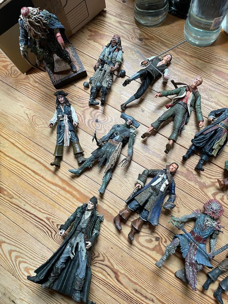 Figurines NECA pirates des Caraïbes, Enlèvement, Utilisé