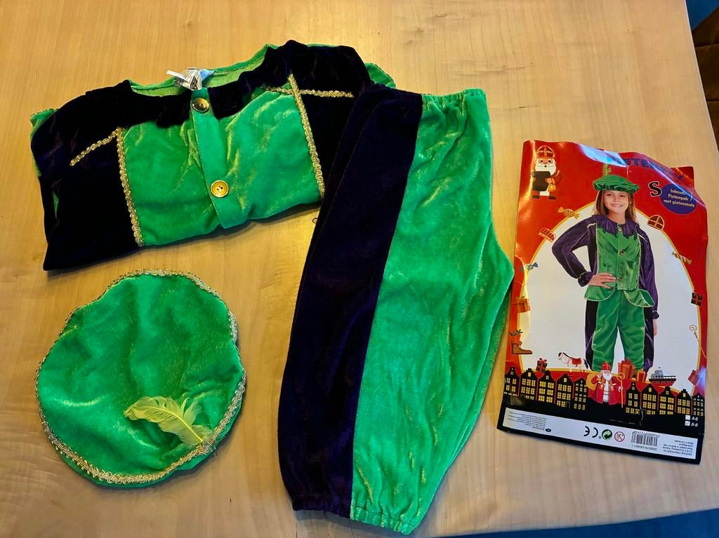 Zwarte piet pak, Ophalen of Verzenden, Zo goed als nieuw, Kleding