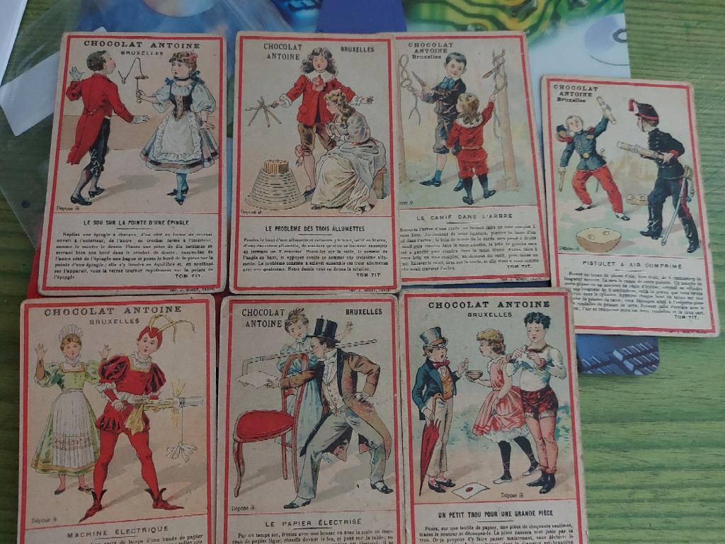 prentjes chocolat antoin  antiek, Verzamelen, Gebruikt, Ophalen of Verzenden, Voor 1940, Prent