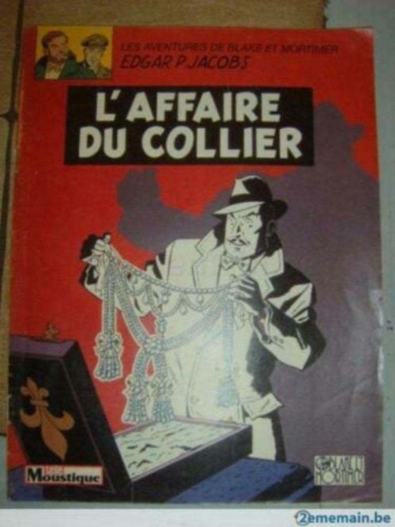 BLAKE et MORTIMER - L' affaire du collier - Edgar P Jacobs, Livres, Enlèvement ou Envoi, Utilisé