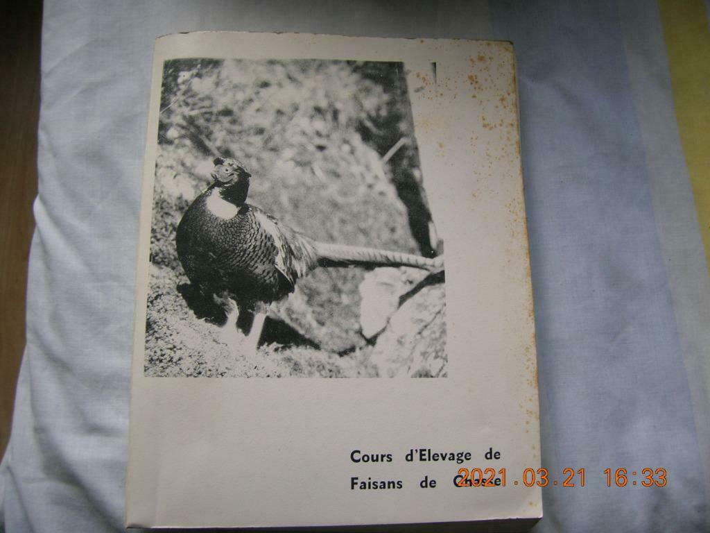 Cours d'élevage de faisans de chasse, Enlèvement ou Envoi, Utilisé, Autres espèces