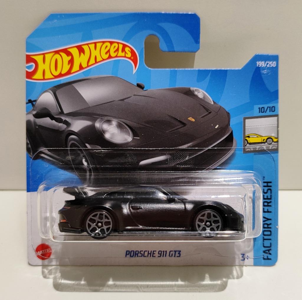 Hot Wheels Porsche 911 GT3 Zwart (2022), Enlèvement ou Envoi